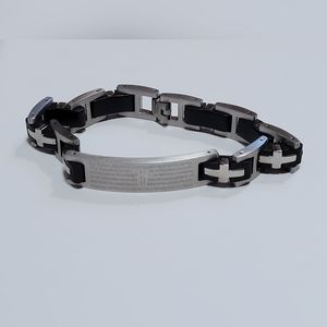 Lord's Prayer Stainless Steel Bracelet